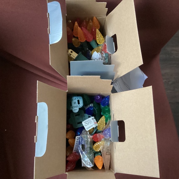 Wondershop Christmas LED Faceted C6 String Multi-Color Twinkling Lights Bundle - Picture 10 of 10